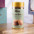 Gift Box - CD | Cashew Cookies, Coconut Cookies, Chocochips Cookies, Hazelnut Cookies, Besan Cookies - Gud Mishri