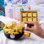 Chana Badam Bite Boxes - Gud Mishri