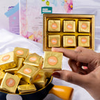 Chana Badam Bite Boxes - Gud Mishri