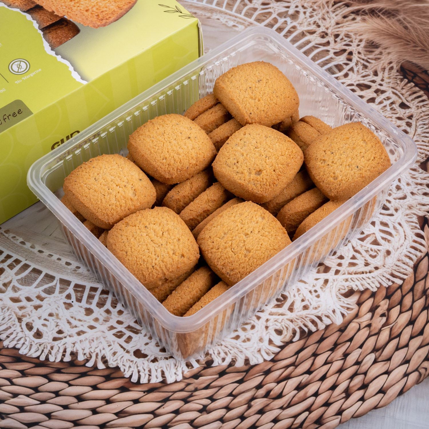 Elaichi Cookies (270gm) - Gud Mishri