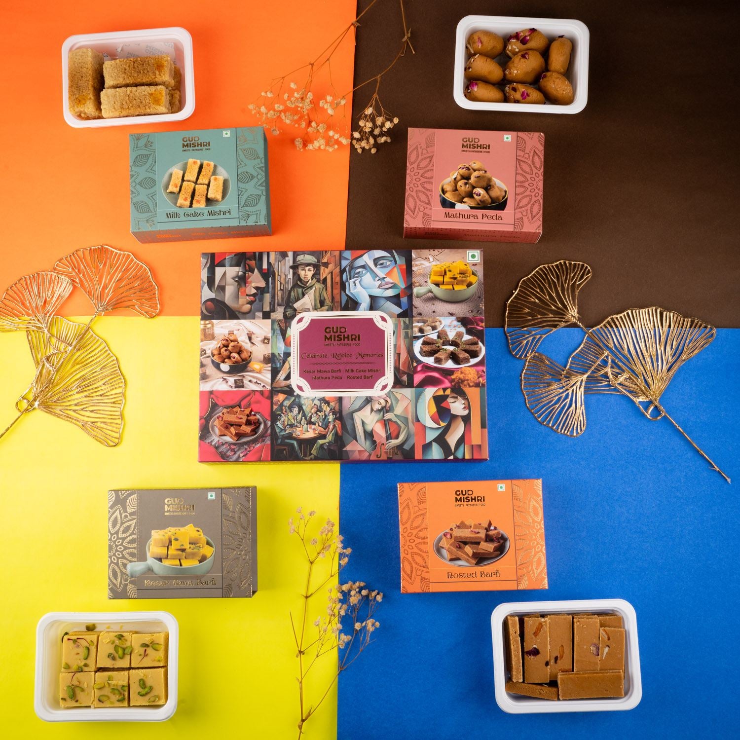 Celebrate Rejoice Memories (Mix Sweet Box) - Gud Mishri
