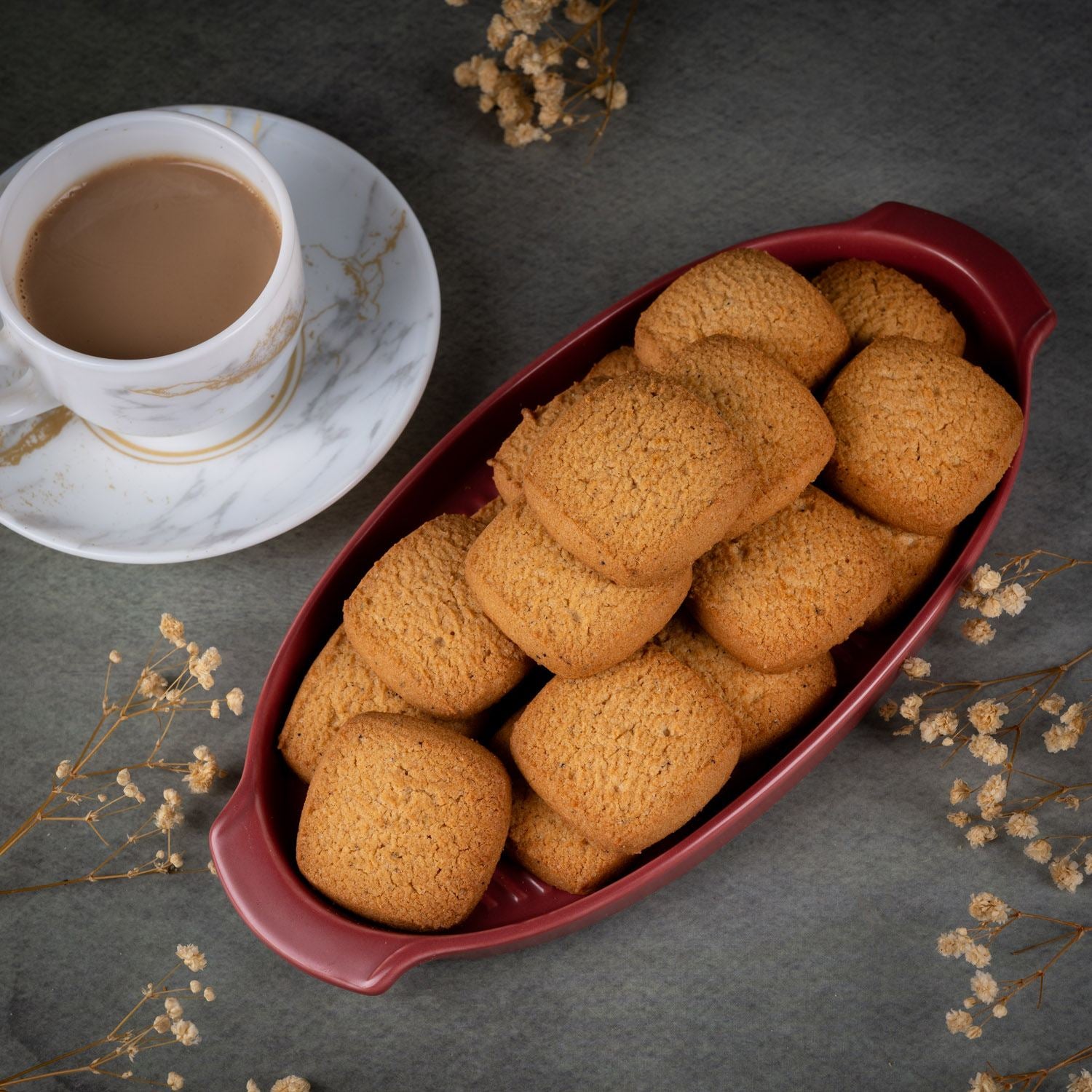 Elaichi Cookies (200gm) - Gud Mishri