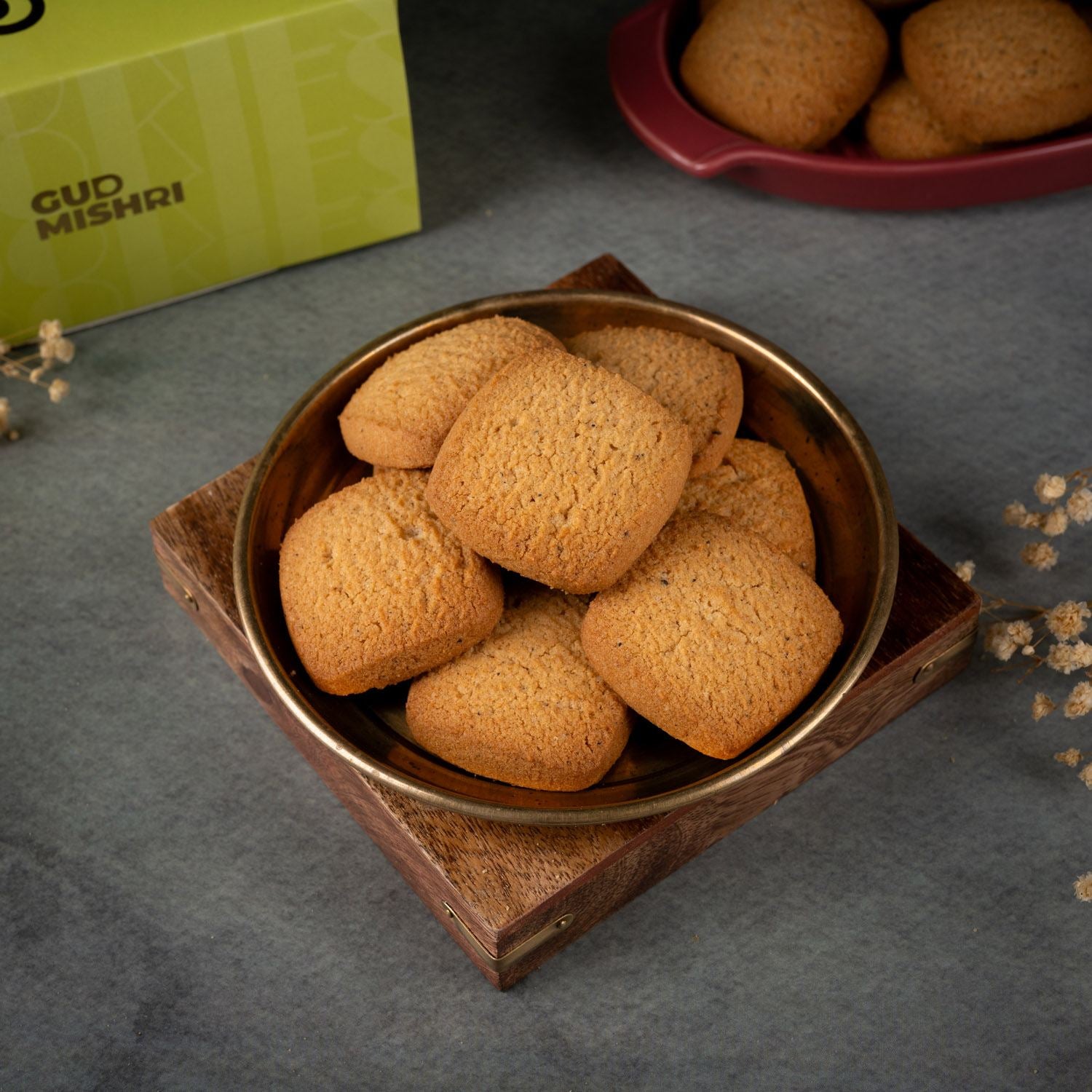 Elaichi Cookies (270gm) - Gud Mishri