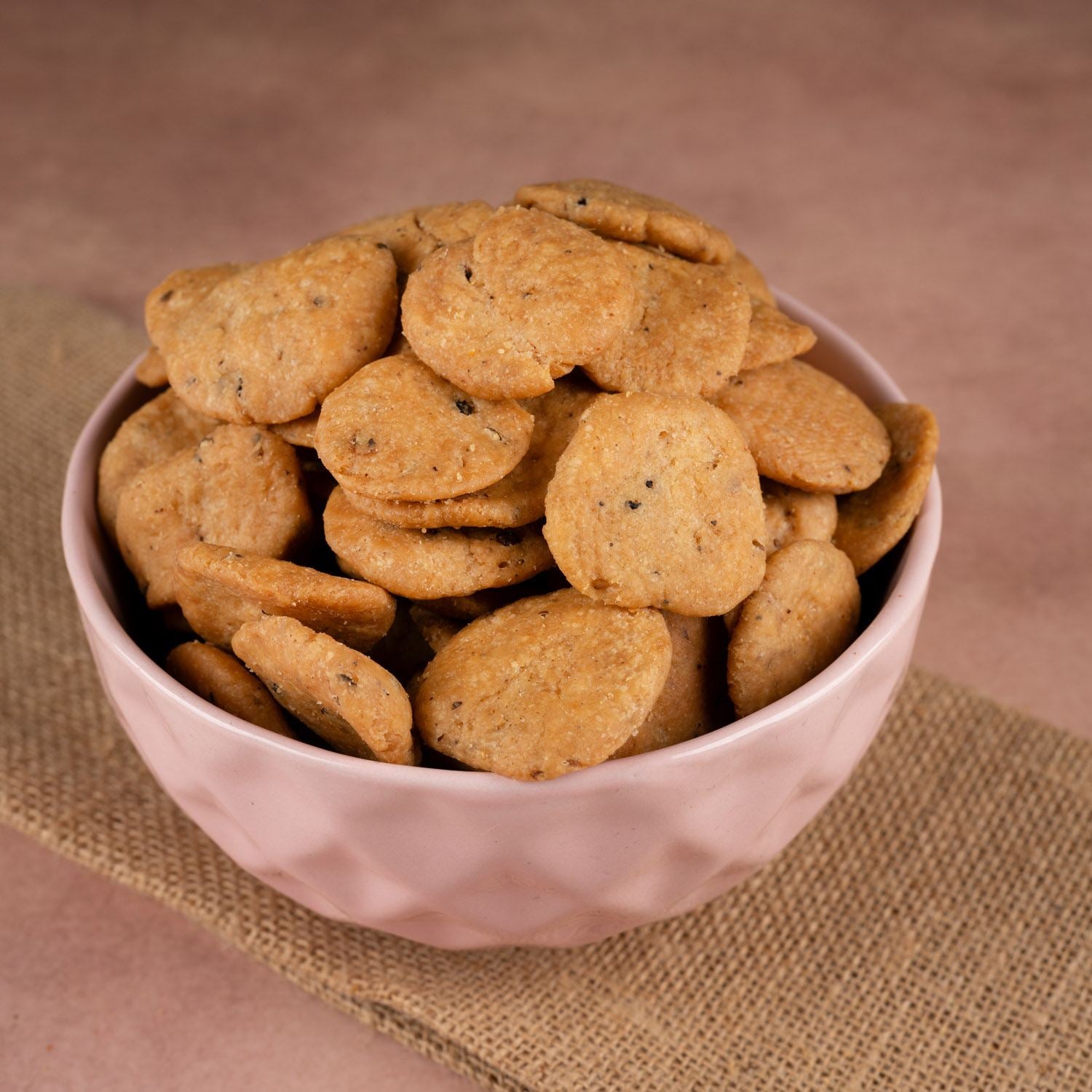 Plain Aata Mathri-400gms - Gud Mishri
