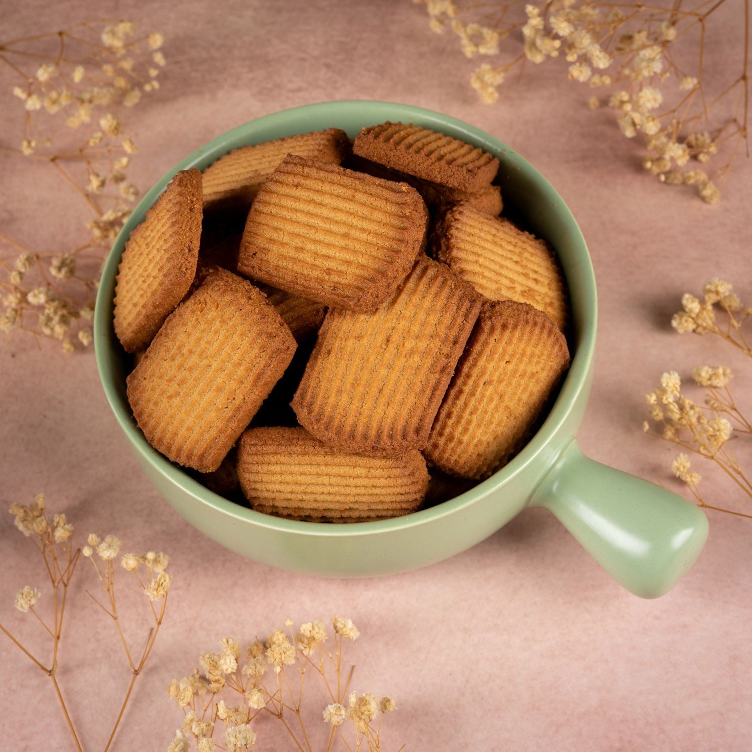 Aata Patti Gud Cookies (175gm) - Gud Mishri