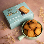 Gud Aata Patti Cookies (250gm) - Gud Mishri
