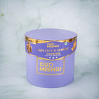 Hazelnut & Almond Cookies Round Tube Box  (500gm) - Gud Mishri