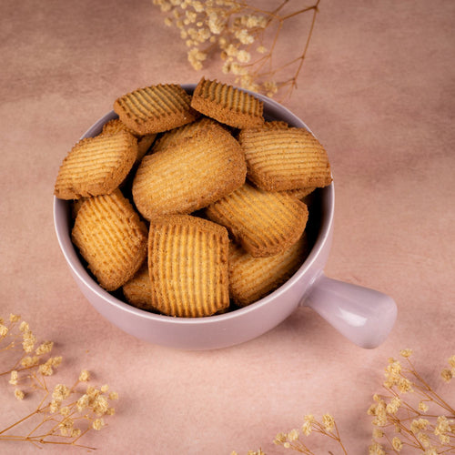 Aata Patti Cookies (175gm) - Gud Mishri