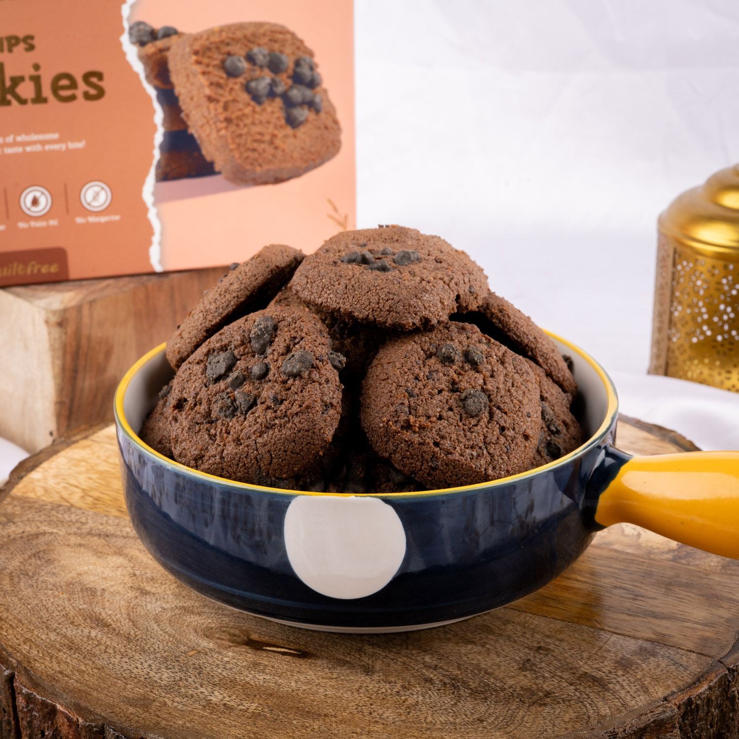 Choco Chip Cookies (270gm) - Gud Mishri