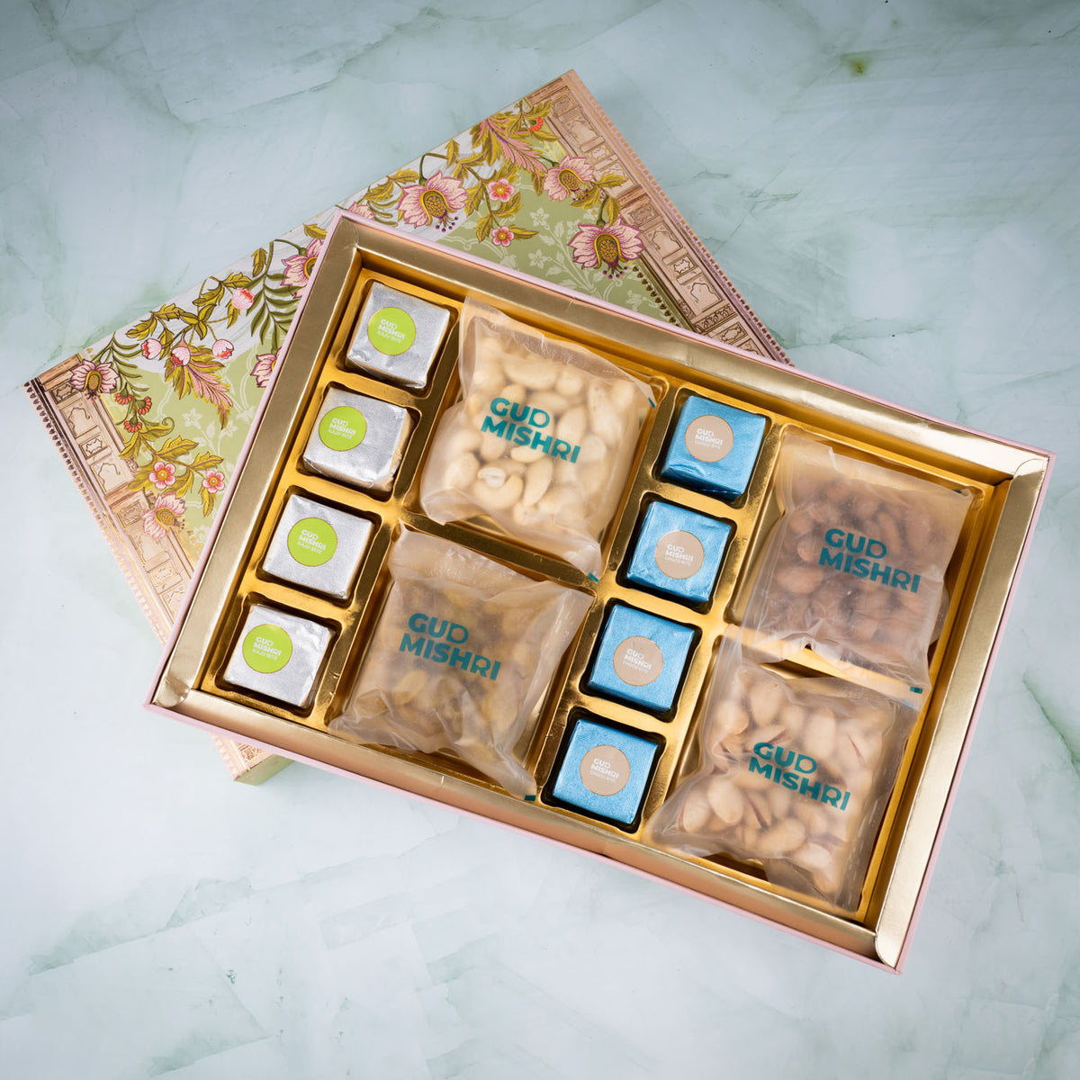 Kaju Choco Bites and Roasted Dryfruit Gift Hamper (DGH-40)