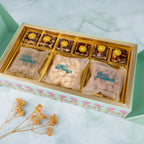 Mix Roasted Cashew, Almond and Khajoor Delight Gift Hamper (DGH-38)
