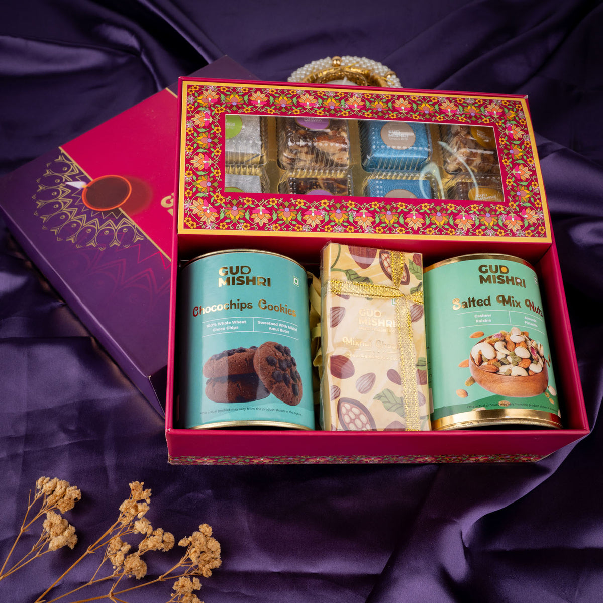 Mix Sweets, Cookies and Chocolate Gift Hamper (DGH-45)