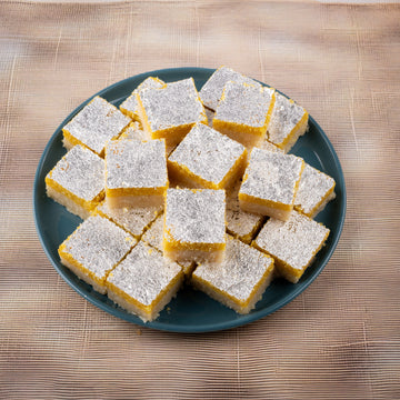 Nariyal Barfi Kesar (Sugar-Free)