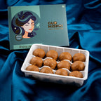 Besan Laddu Mishri - Gud Mishri