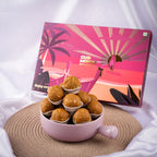 Besan Laddu Mishri - Gud Mishri