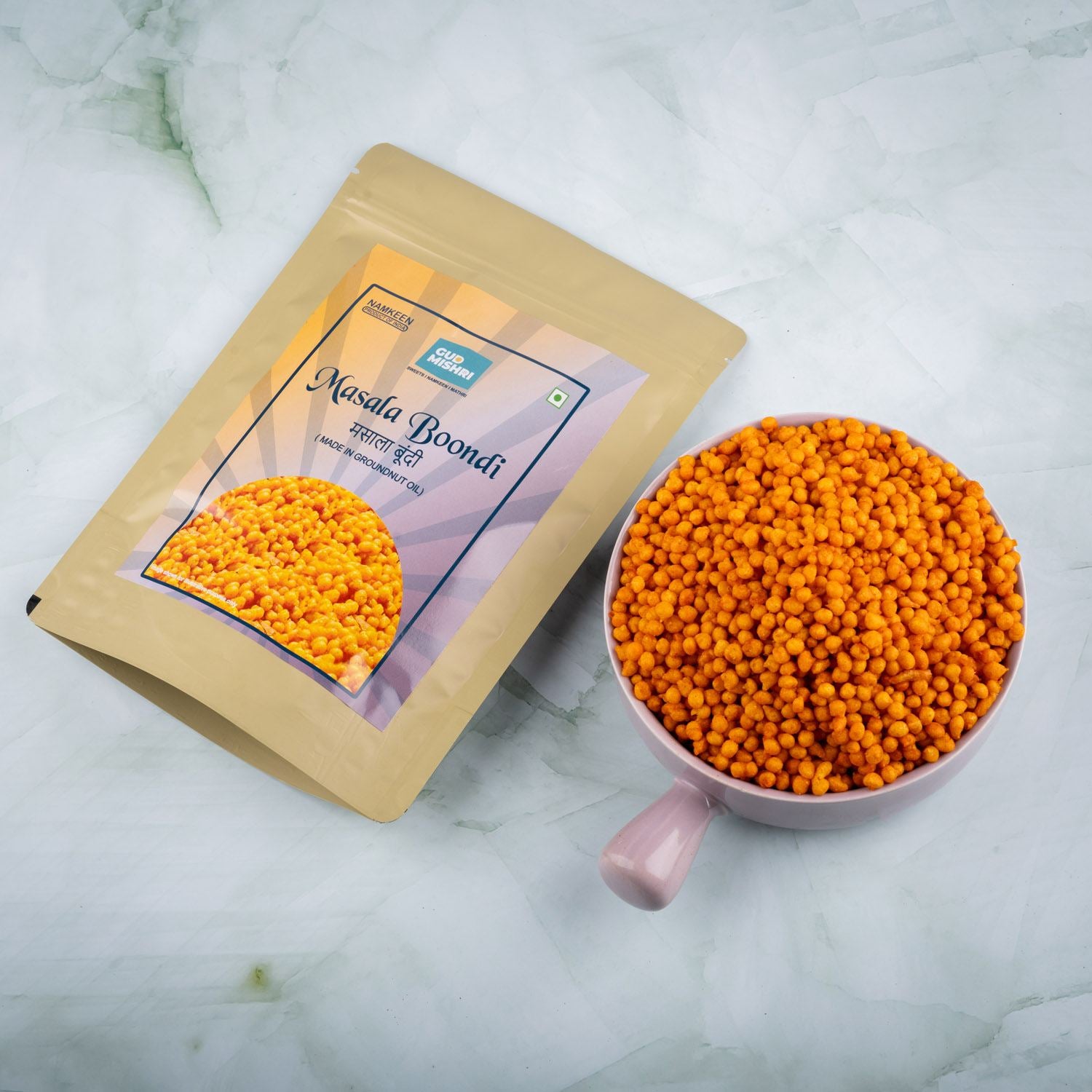 Masala Boondi (350gm) - Gud Mishri