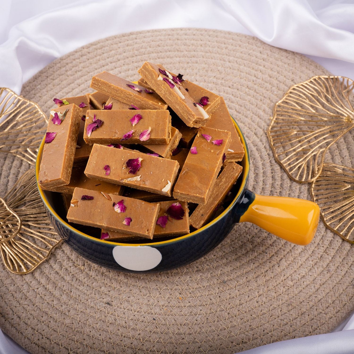 Roasted Barfi - Gud Mishri