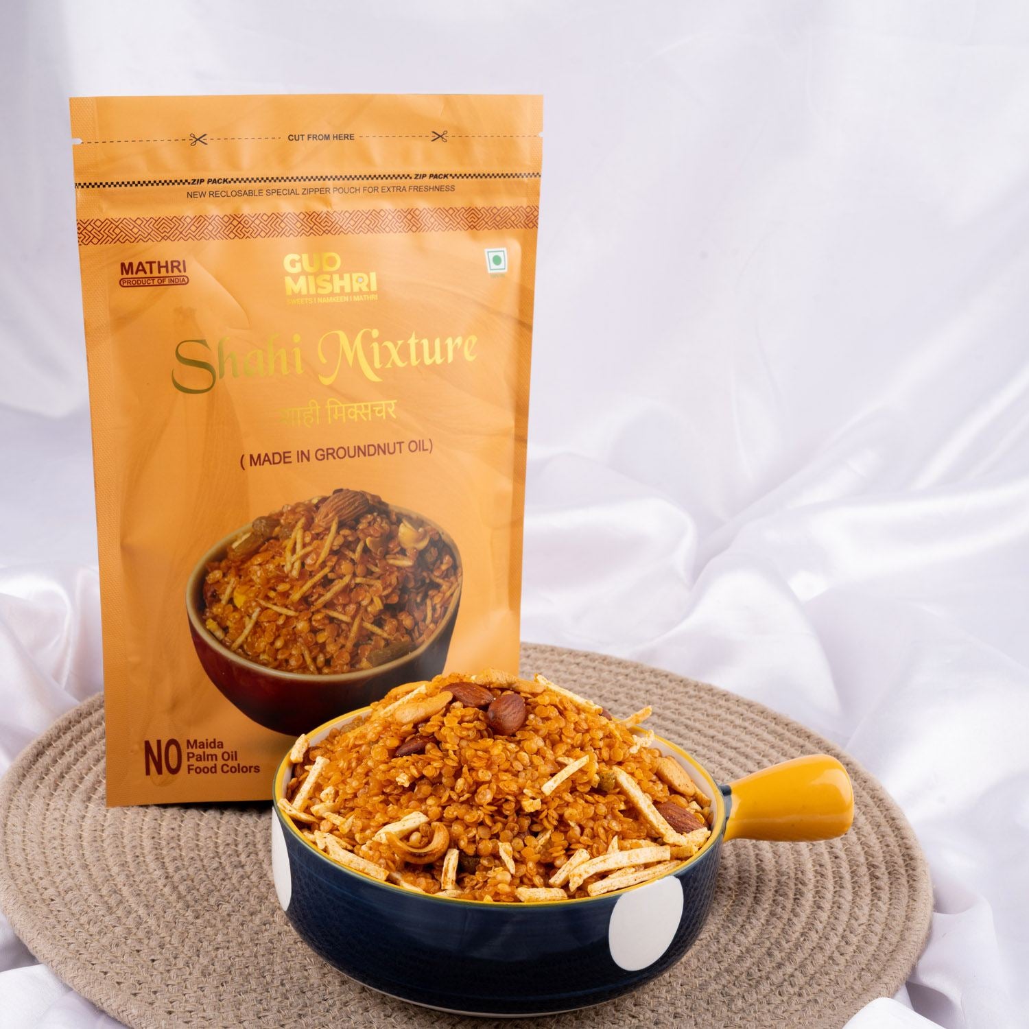 Shahi Mixture Namkeen (400gm) - Gud Mishri