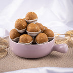 Besan Laddu (Sugar-Free) - Gud Mishri