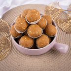 Besan Laddu (Sugar-Free) - Gud Mishri