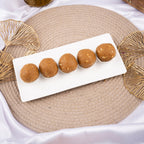 Besan Laddu Mishri - Gud Mishri