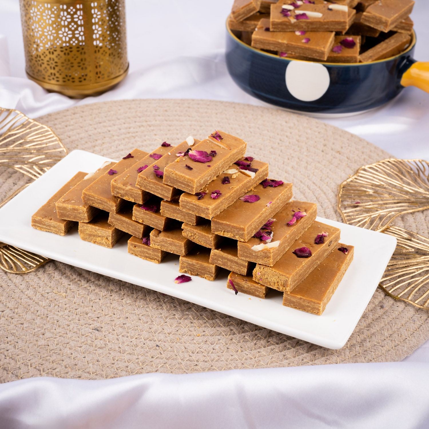 Roasted Barfi - Gud Mishri