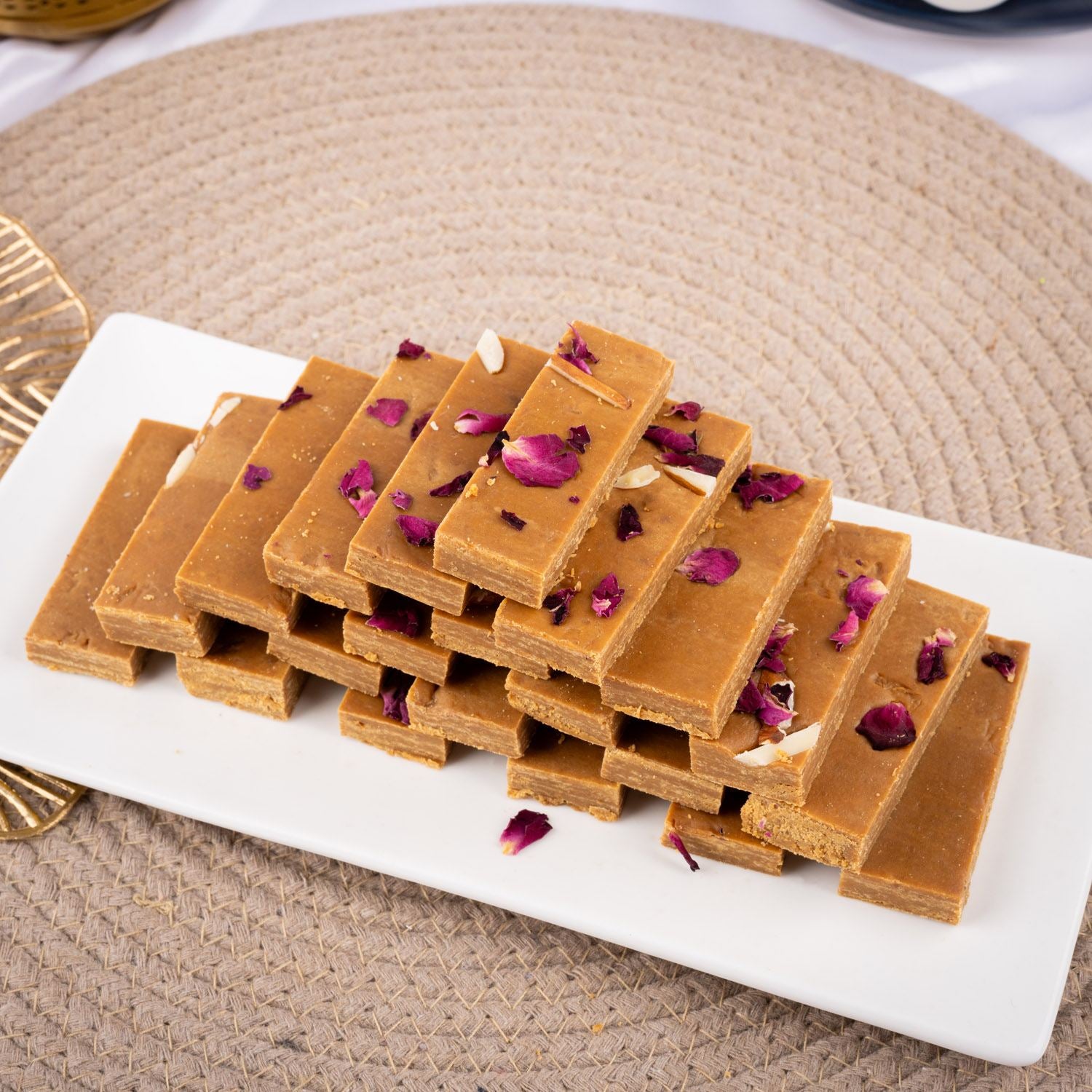Roasted Barfi - Gud Mishri
