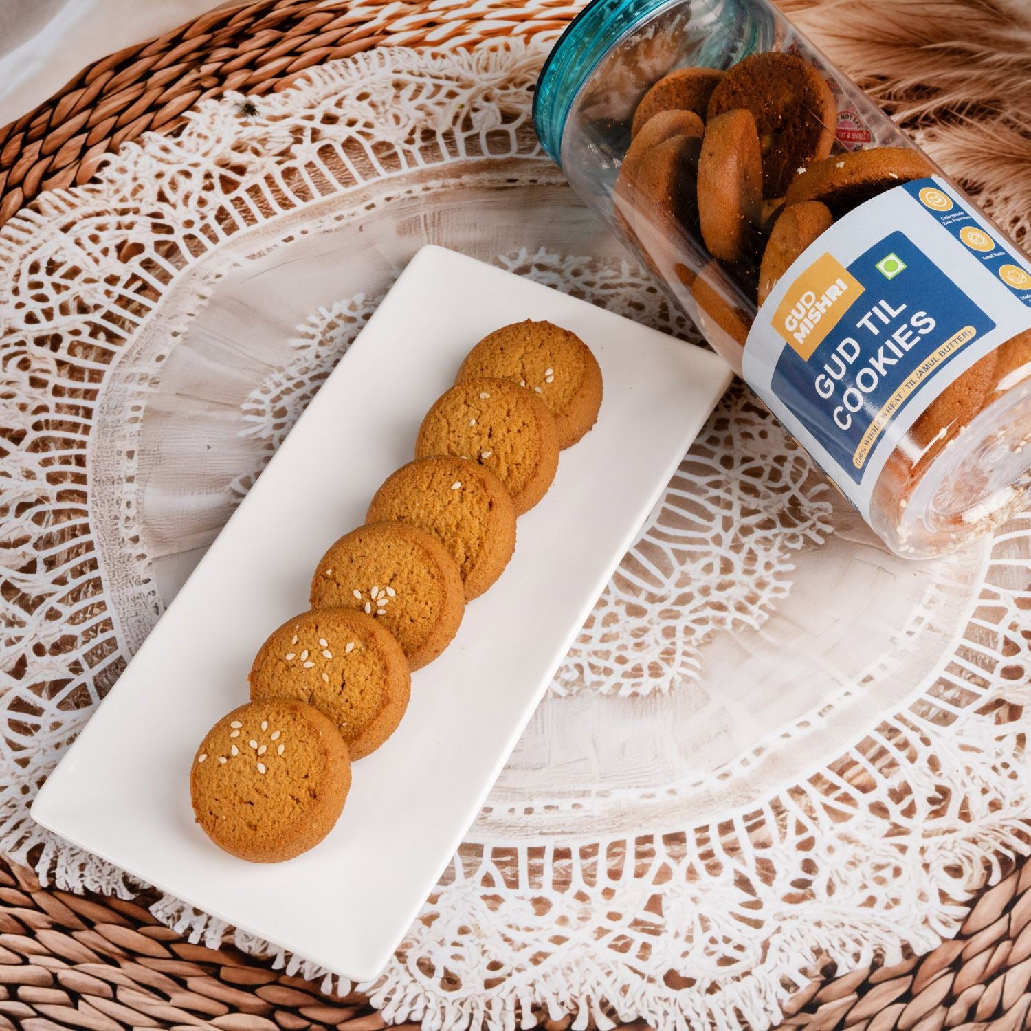 Gud Till Cookies (210gm) - Gud Mishri