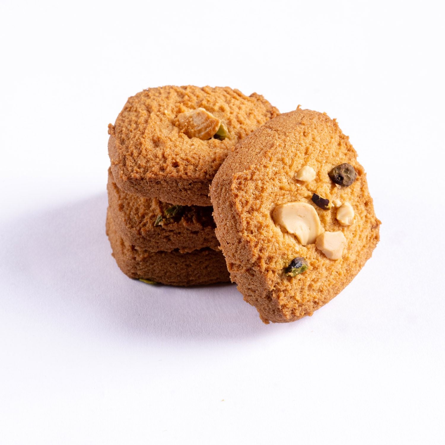 Kaju Pista Cookies - (200gm) - Gud Mishri