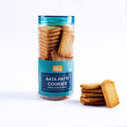 Aata Patti Cookies (175gm) - Gud Mishri