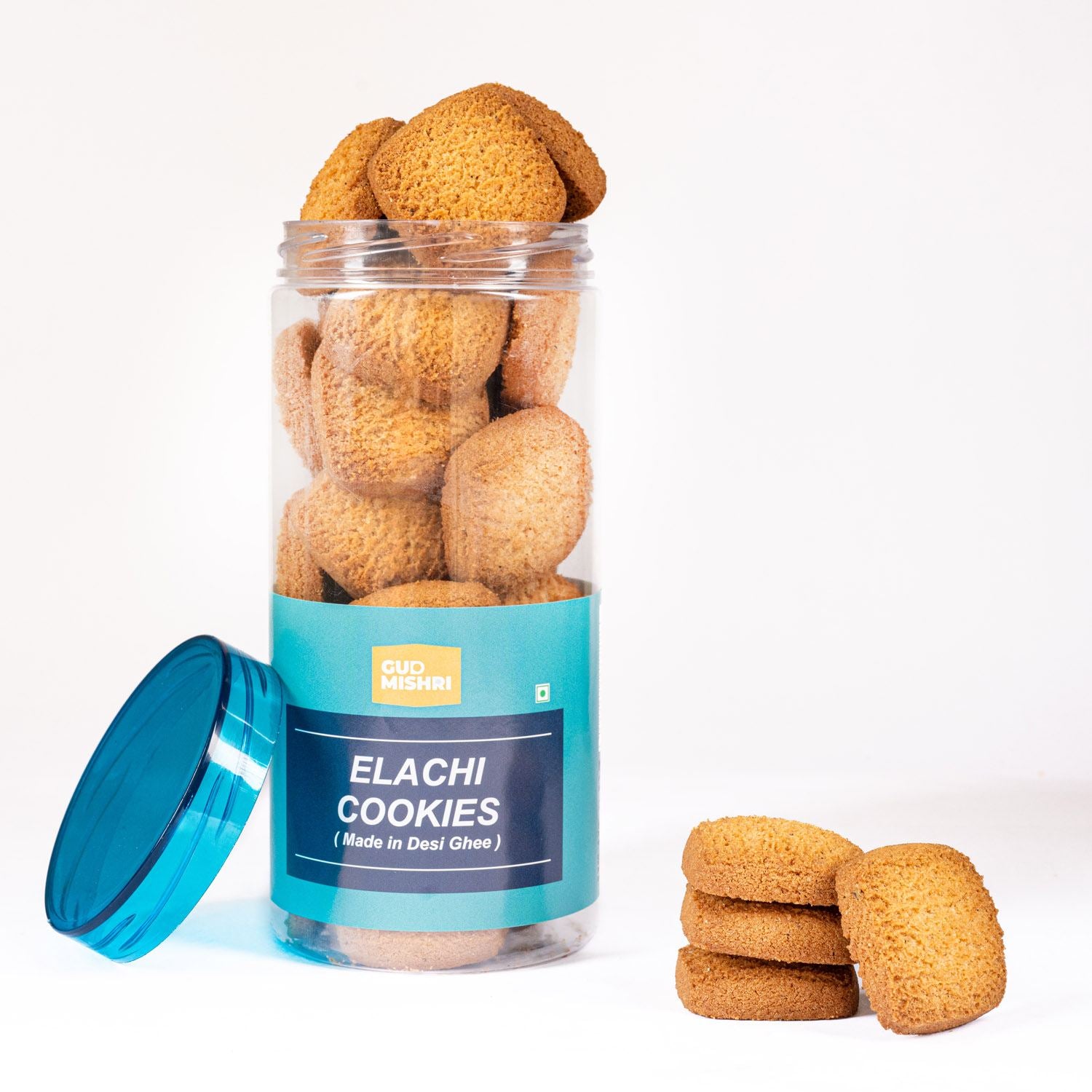 Elaichi Cookies (200gm) - Gud Mishri