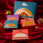 Ladoo Celebration Pack (1Kg) (Mix Sweet Box) - Gud Mishri