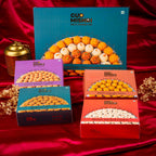 Ladoo Celebration Pack (1Kg) (Mix Sweet Box) - Gud Mishri