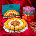 Ladoo Celebration Pack (1Kg) (Mix Sweet Box) - Gud Mishri