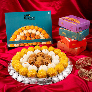 Ladoo Celebration Pack (1Kg) (Mix Sweet Box)
