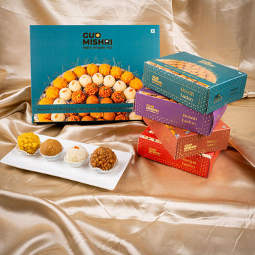 Ladoo Celebration Pack (1Kg) (Mix Sweet Box)