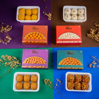 Ladoo Celebration Pack (1Kg) (Mix Sweet Box) - Gud Mishri