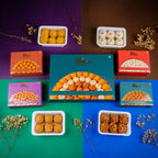 Ladoo Celebration Pack (1Kg) (Mix Sweet Box) - Gud Mishri