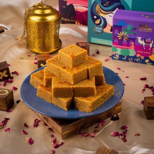 Besan Barfi - Gud Mishri