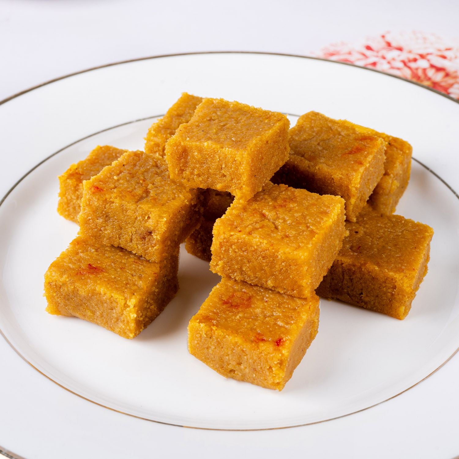 Besan Barfi - Gud Mishri