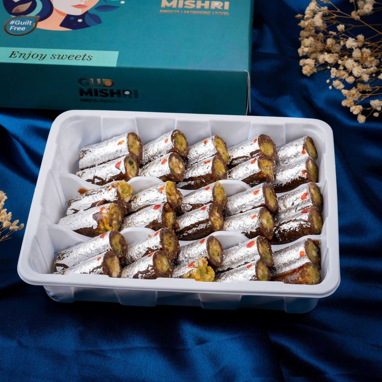 Kaju Roll Gud - Gud Mishri