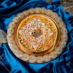 Whole Wheat Mishri Chasni Ghewar (Bada) - Gud Mishri