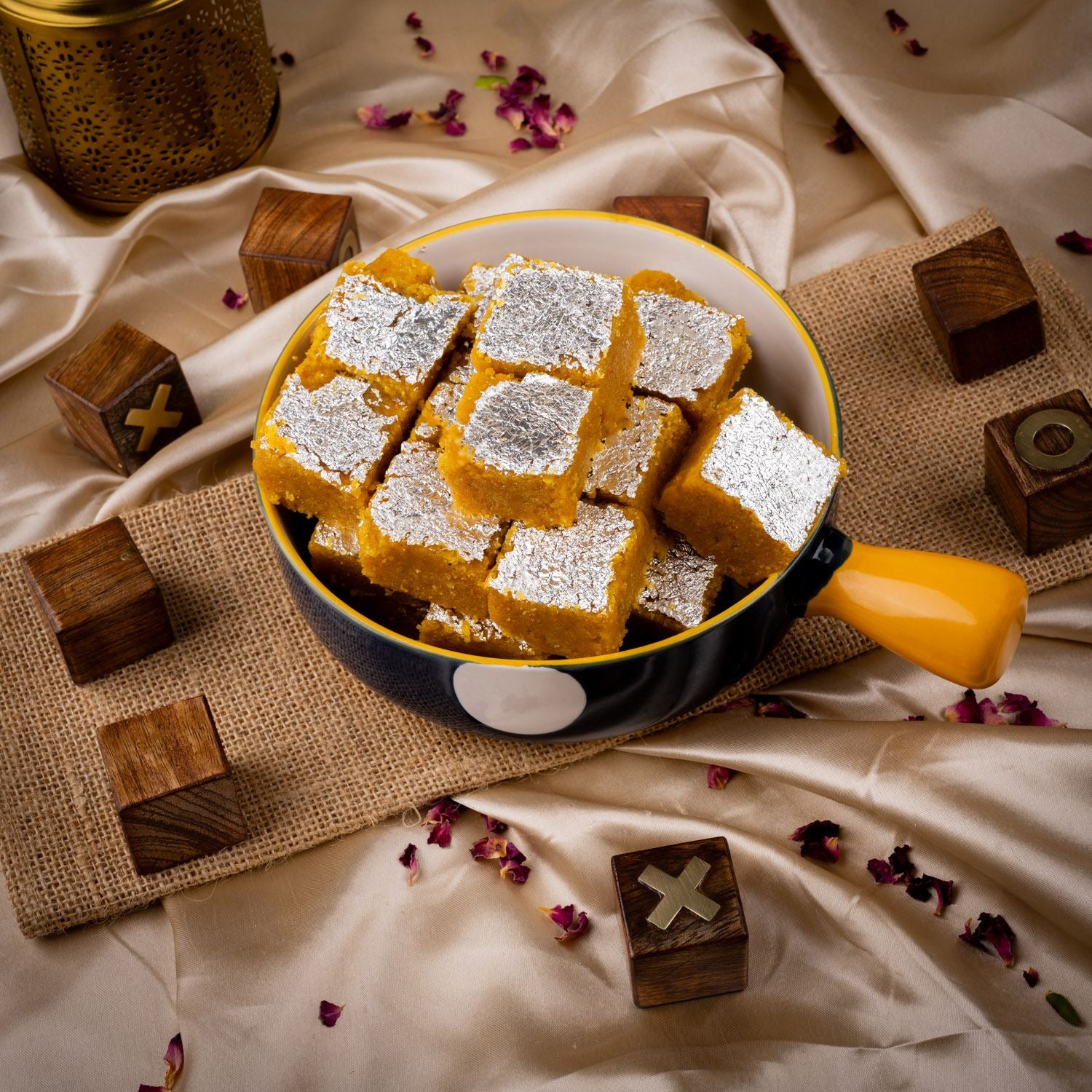 Moong Barfi Mishri - Gud Mishri