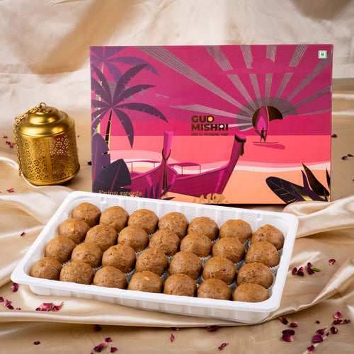Besan Laddu Gud - Gud Mishri