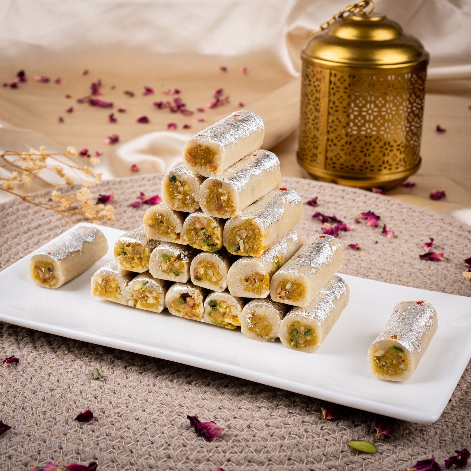 Kaju Roll Mishri - Gud Mishri