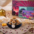 Besan Laddu Gud - Gud Mishri