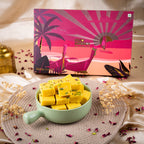 Kesar Mawa Barfi - Gud Mishri