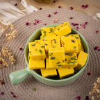 Kesar Mawa Barfi - Gud Mishri