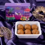 Besan Laddu Gud - Gud Mishri