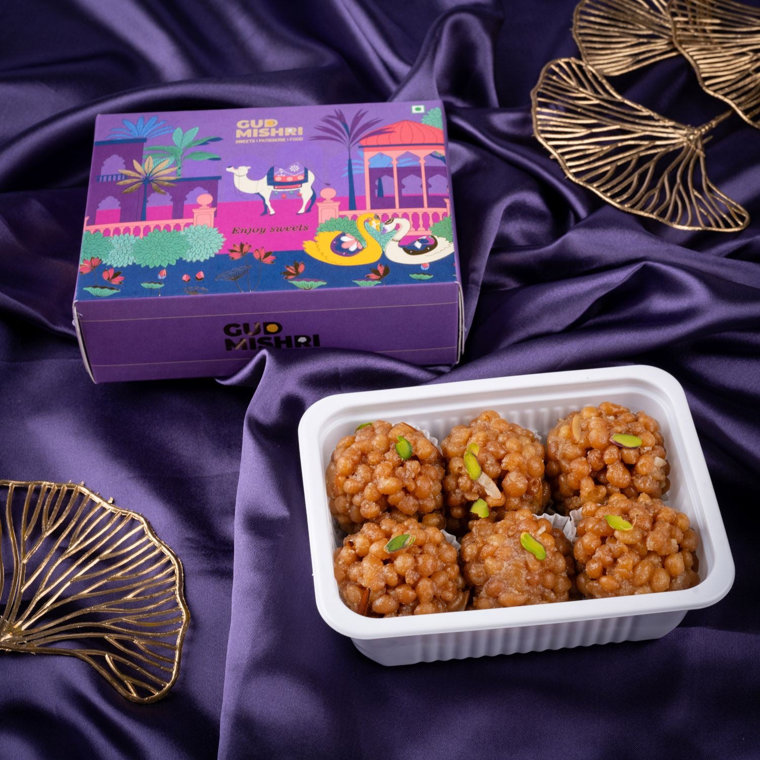 Doodh Laddu - Gud Mishri